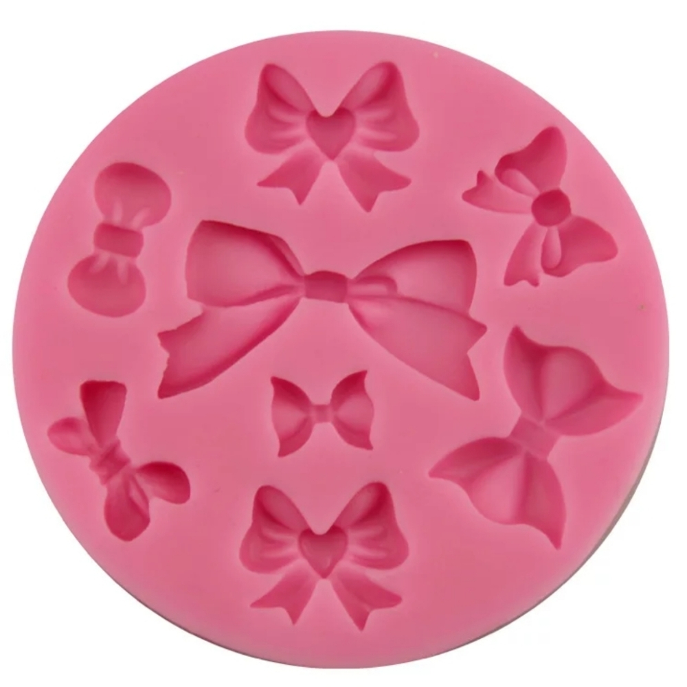 Silicone Molds Bows 8 Styles